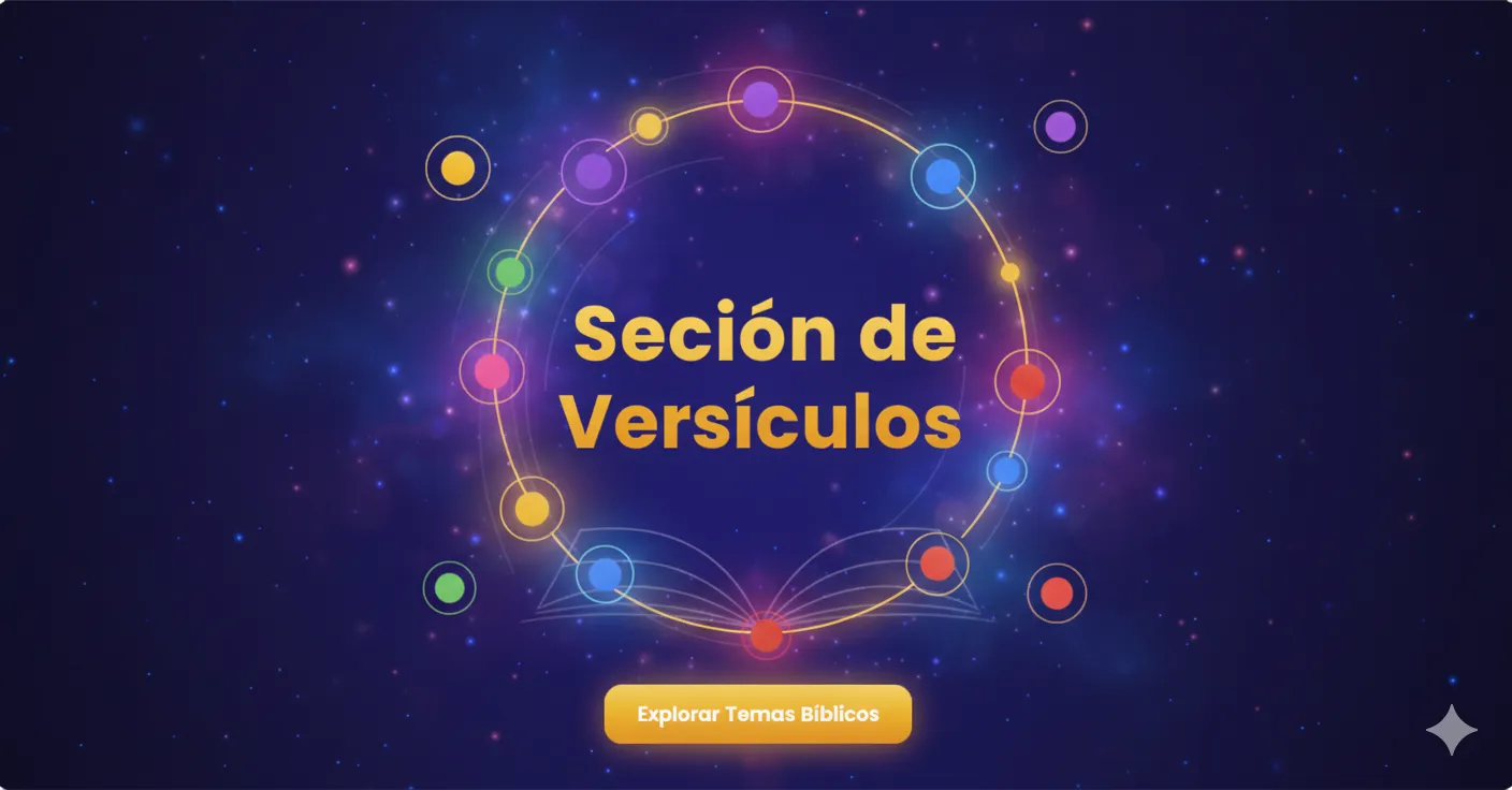Sección de Versículos Bíblicos